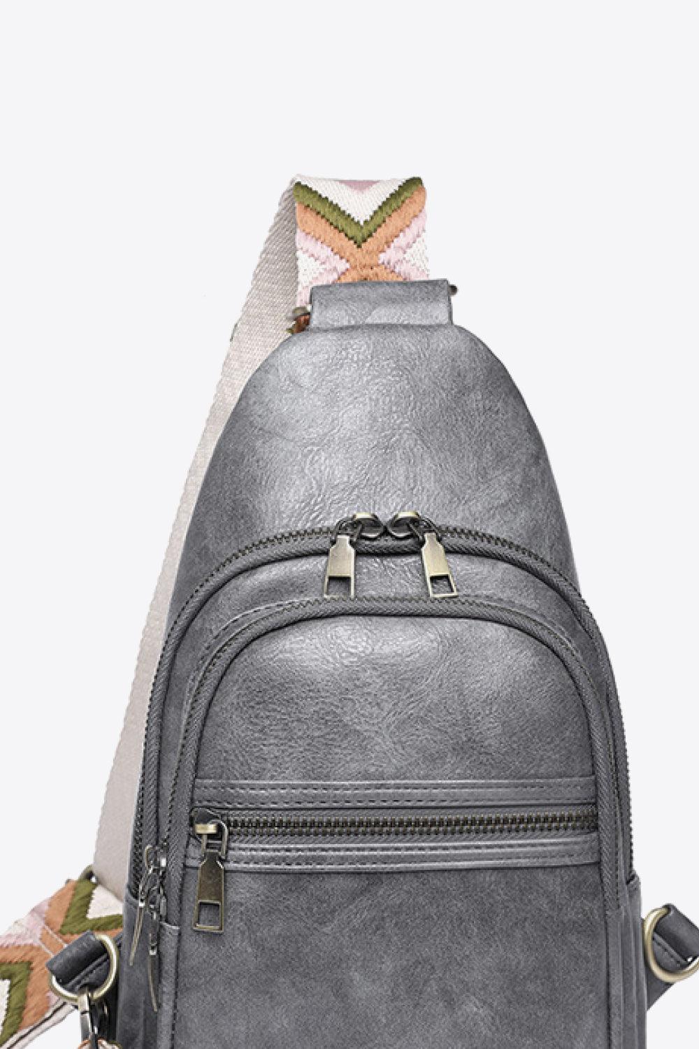 Adored It's Your Time PU Leather Sling Bag Carauana Store