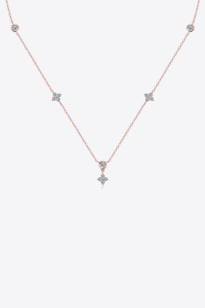 Moissanite 925 Sterling Silver Necklace Carauana Store