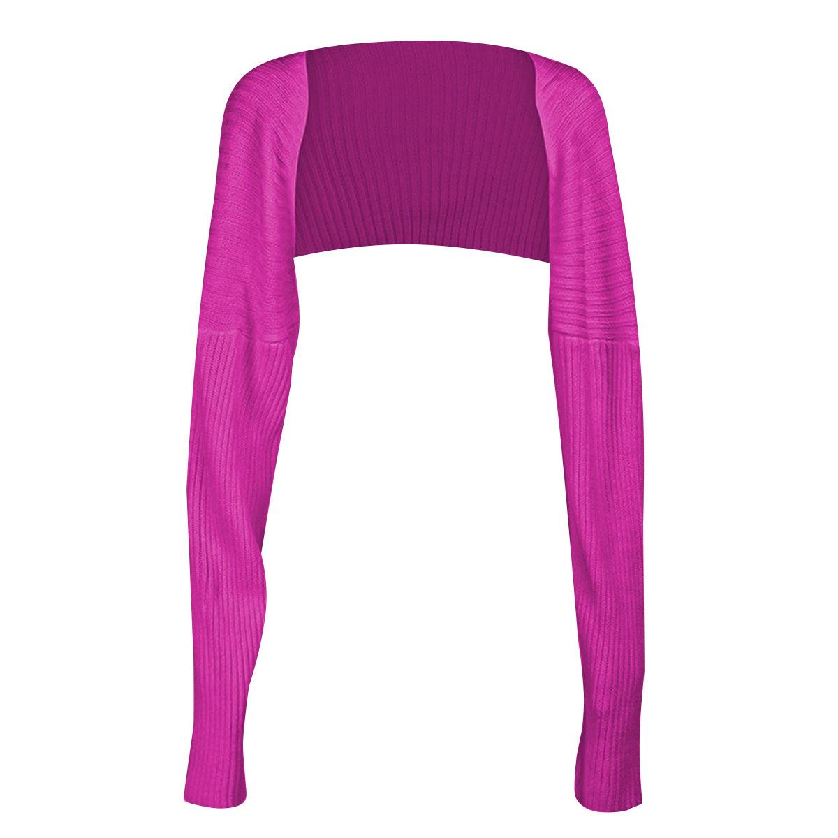 Long Sleeve Knit Bolero Carauana Store
