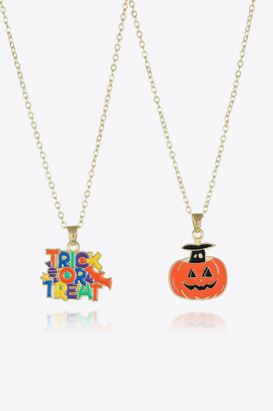 Two-Piece Halloween Theme Necklace Set Carauana Store