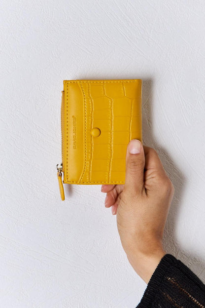 David Jones Texture PU Leather Mini Wallet Carauana Store
