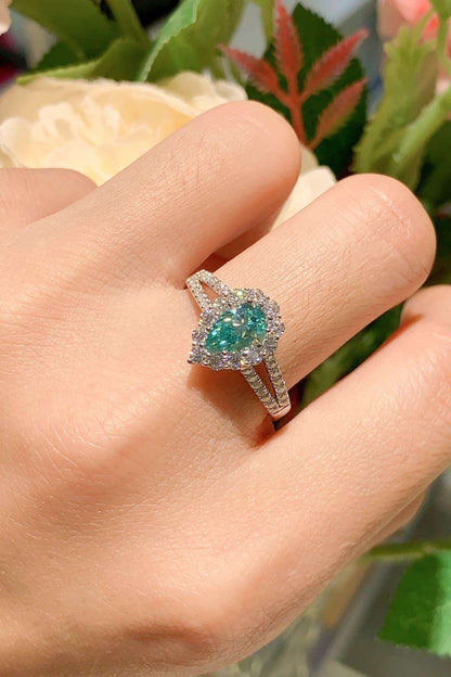 1 Carat Moissanite 925 Sterling Silver Ring Carauana Store