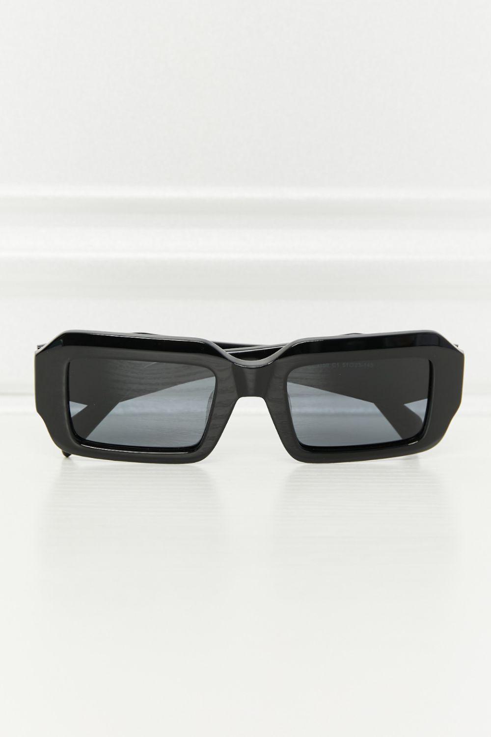 Rectangle TAC Polarization Lens Full Rim Sunglasses Carauana Store