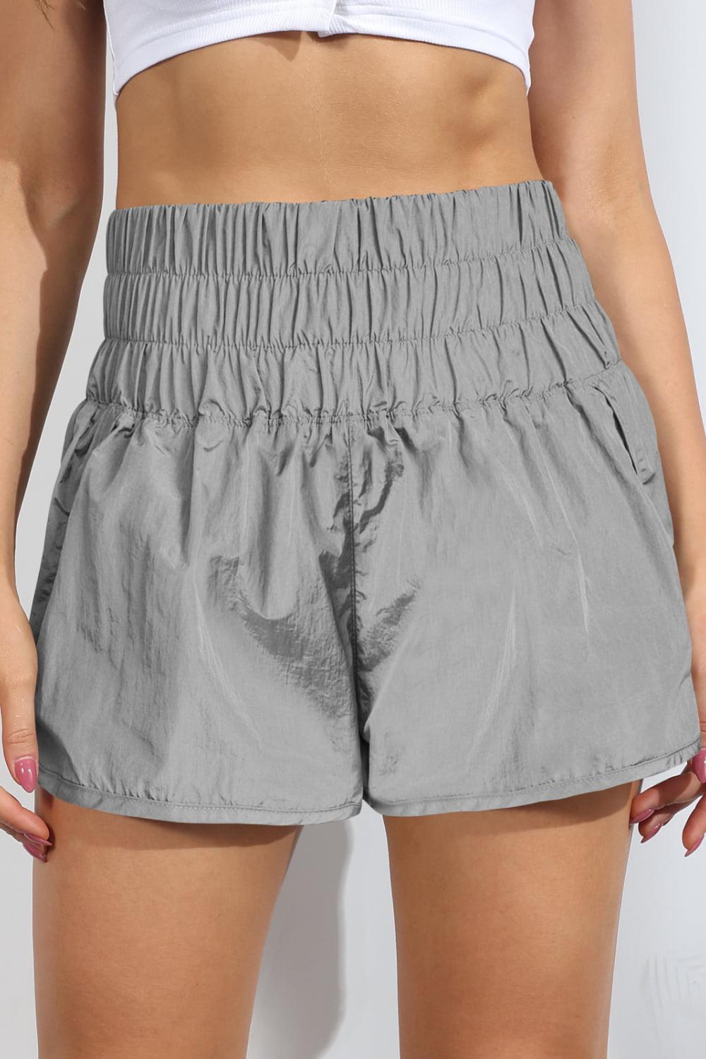 Breathable Smocked Sports Shorts Carauana Store