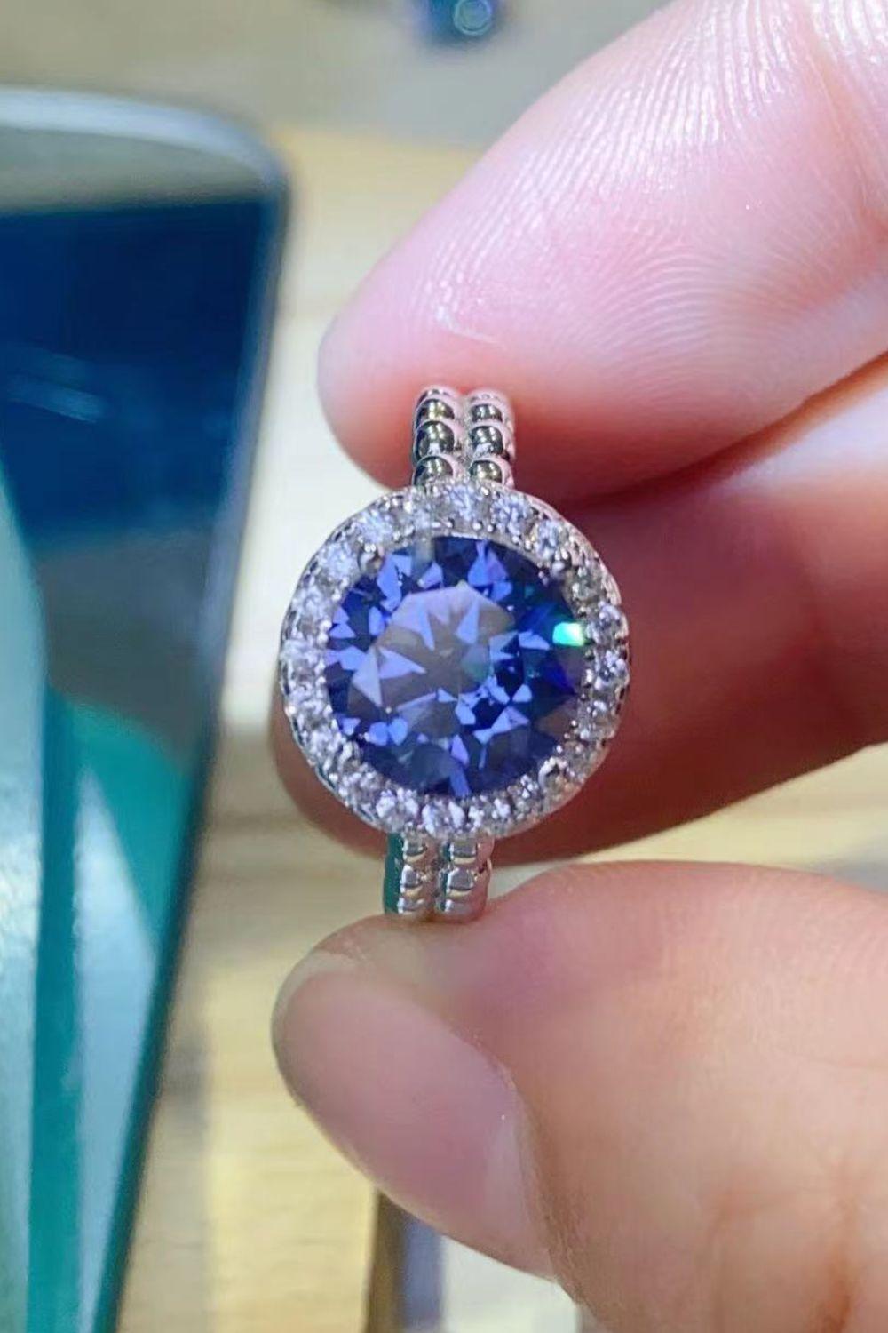 Let It Go 2 Carat Moissanite Ring Carauana Store