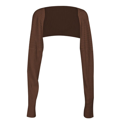 Long Sleeve Knit Bolero Carauana Store