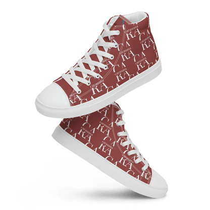 CARAUANA Hip Hop canvas shoes Brown Branded