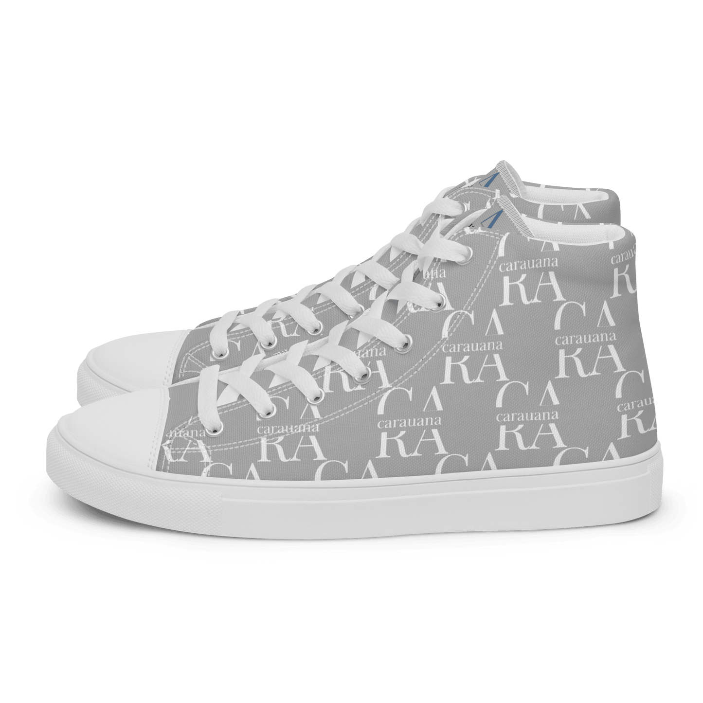 CARAUANA Hip Hop canvas shoes Grey Branded