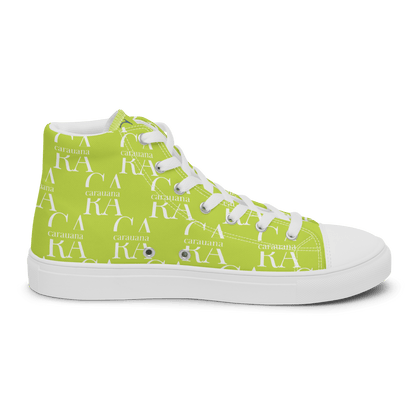 CARAUANA Hip Hop canvas shoes Lemon Branded