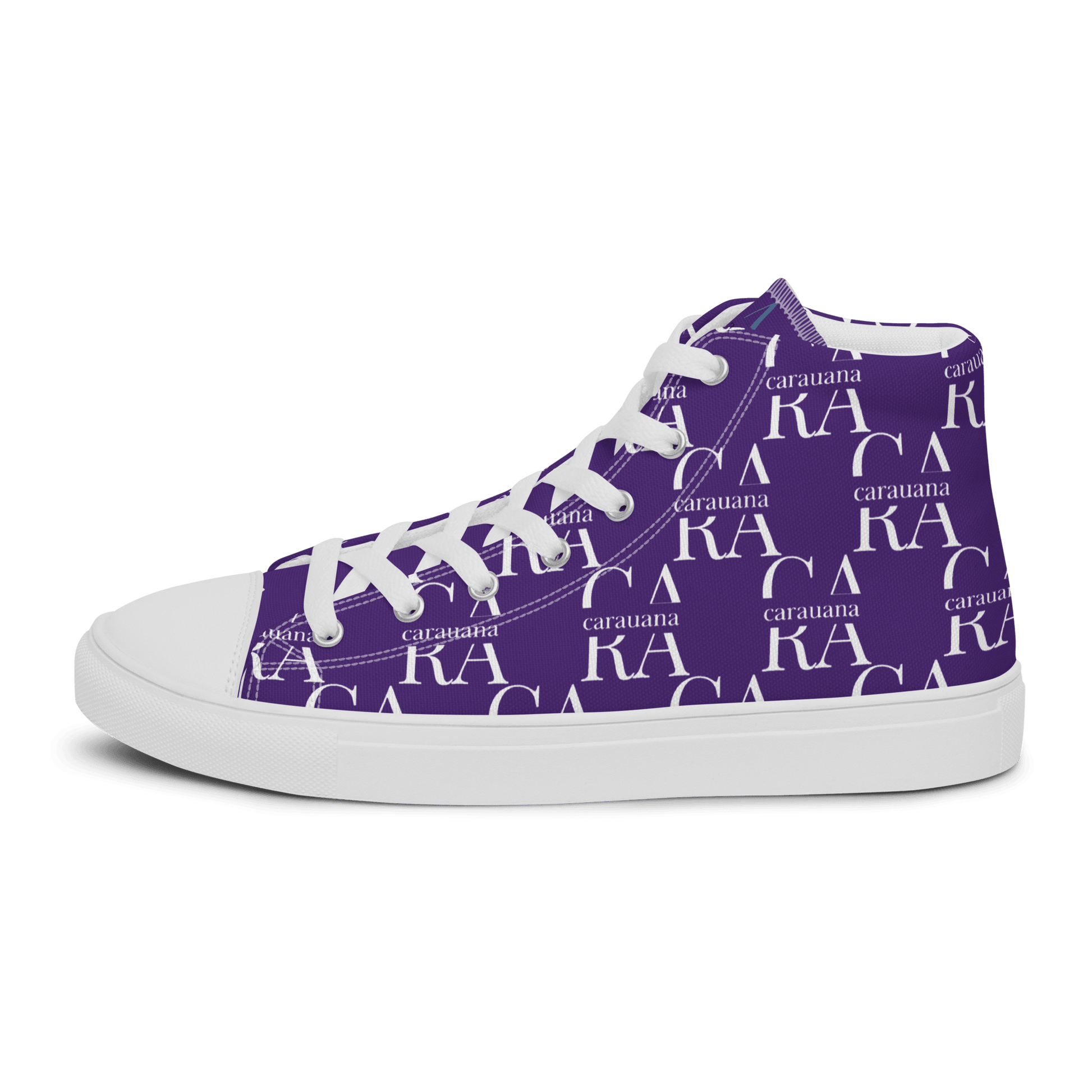 CARAUANA Hip Hop canvas shoes violet Branded