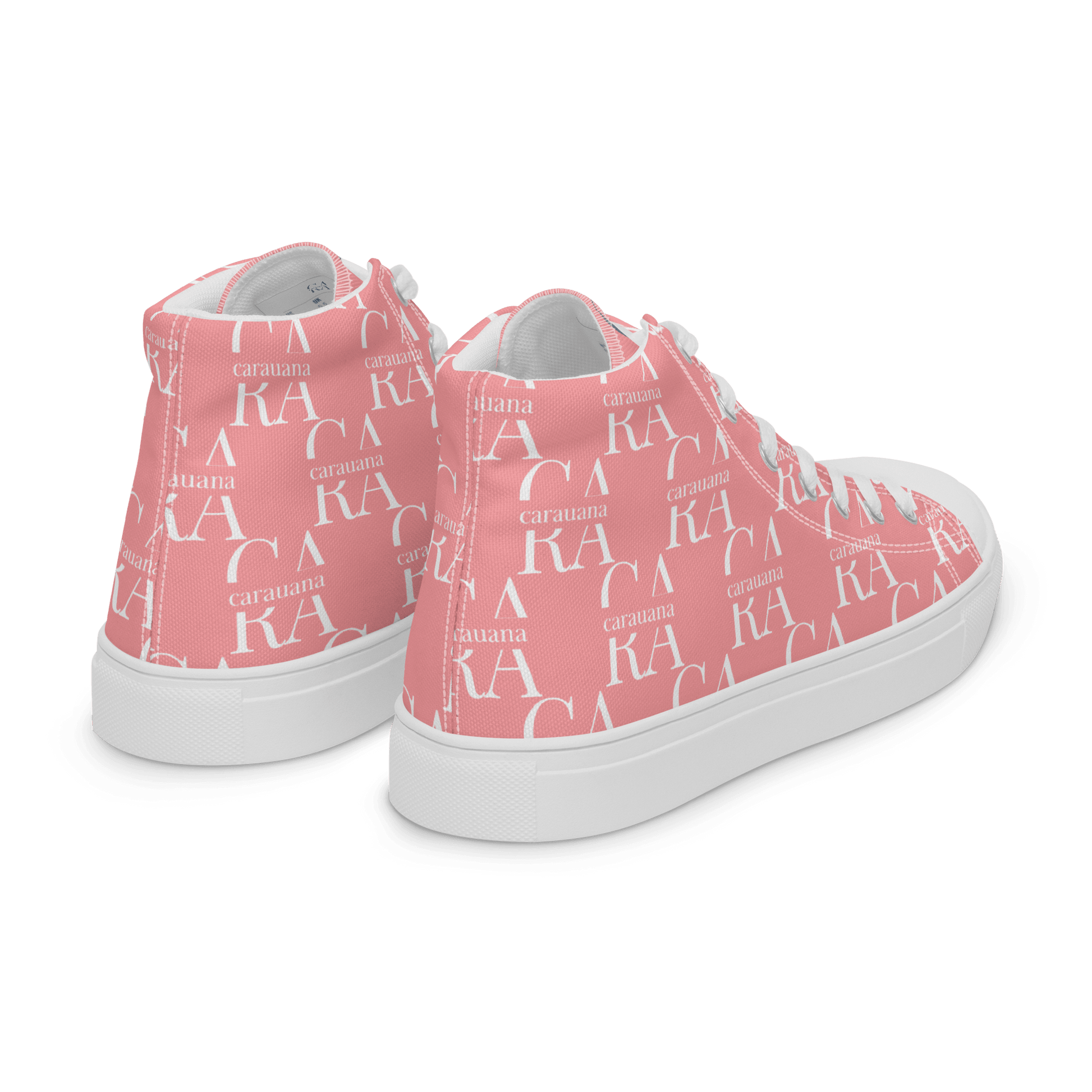 CARAUANA Hip Hop canvas shoes Pink Branded